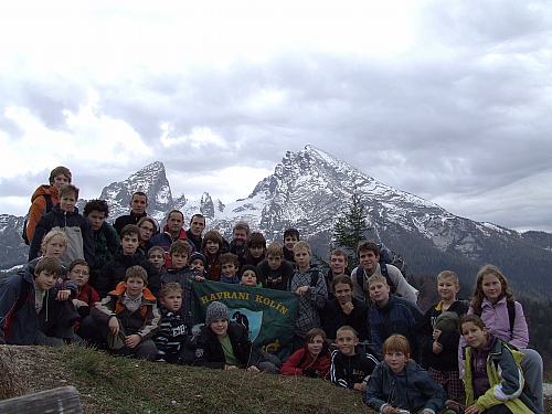 Havrani na vrcholu Grnsteinu (1304 m.n.m.)